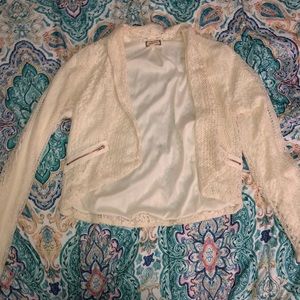 Lace jacket, size small